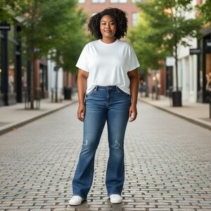 Silver Jeans Co. Julia Women’s Size 20/32 Bootcut Blue Denim Stretch Jeans